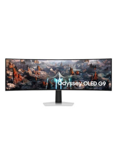 Monitor, SAMSUNG, Odyssey OLED G9 G93SC, 49", Gaming/Curved, Panel OLED, 5120x1440, 32:9, 240Hz, 0.03 ms, Height adjustable, Ti