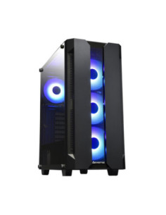 Case, CHIEFTEC, HUNTER, MidiTower, Not included, ATX, MiniITX, Colour Black, GS-01B-OP