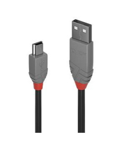 CABLE USB2 A TO MINI-B 5M/ANTHRA 36725 LINDY