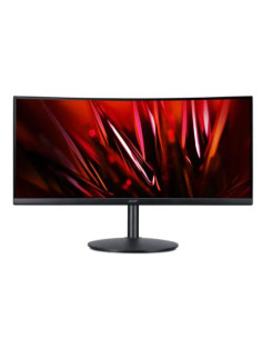 LCD Monitor, ACER, XZ342CUS3BMIIP, 34", Gaming/Curved/21 : 9, Panel VA, 3440x1440, 21:9, 180 hz, Matte, 1 ms, Speakers, Swivel,