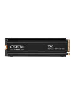 SSD, CRUCIAL, T700, 2TB, M.2, PCIe Gen5, NVMe, TLC, Write speed 11800 MBytes/sec, Read speed 12400 MBytes/sec, TBW 1200 TB, CT2