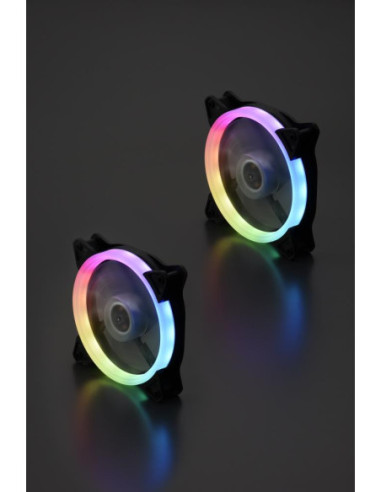 CASE FAN 120MM BULK/SINGLE LINE RGB FAN GTT