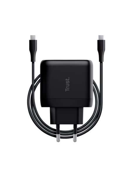 MOBILE CHARGER WALL MAXO 65W/USB-C BLACK 24817 TRUST MOBILE CHARGER WALL MAXO 65W/USB-C BLACK 24817 TRUST