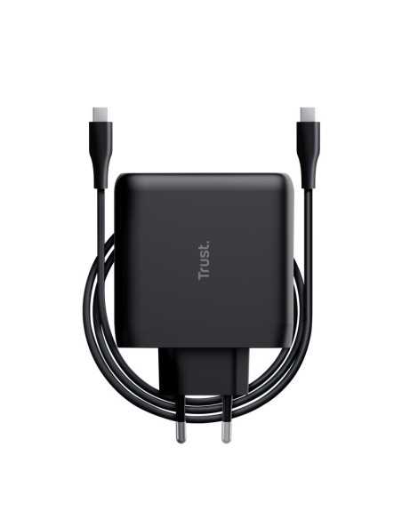MOBILE CHARGER WALL MAXO 100W/USB-C BLACK 24818 TRUST MOBILE CHARGER WALL MAXO 100W/USB-C BLACK 24818 TRUST