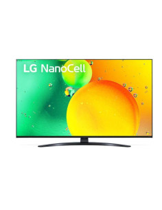 TV Set, LG, 55", 4K/Smart, 3840x2160, Wireless LAN, Bluetooth, webOS, 55NANO763QA