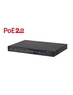 Switch, DAHUA, PFS4226-24ET-360-V3, Desktop/pedestal, DH-PFS4226-24ET-360-V3