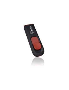 MEMORY DRIVE FLASH USB2 64GB/BLACK/RED AC008-64G-RKD ADATA