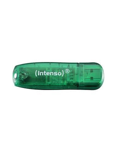 MEMORY DRIVE FLASH USB2 8GB/GREEN 3502460 INTENSO