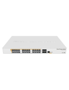 Switch, MIKROTIK, Type L3, Rack, 24x10Base-T / 100Base-TX / 1000Base-T, 4xSFP+, 1xRJ45, CRS328-24P-4S+RM