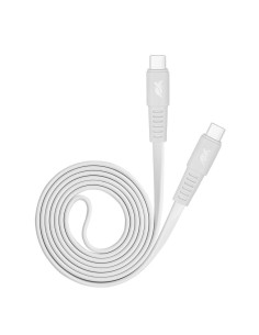 CABLE USB-C TO USB-C 1.2M/WHITE PS6005 WT12 RIVACASE