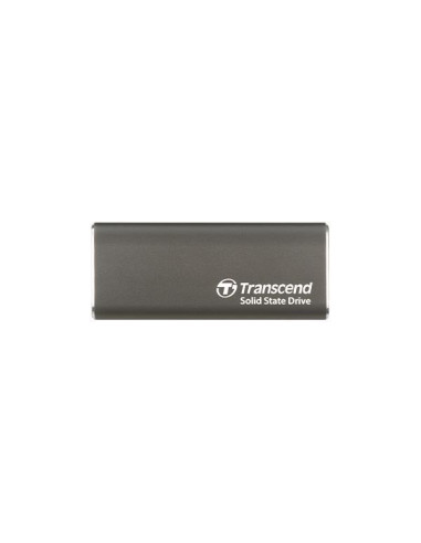 External SSD, TRANSCEND, ESD265C, 500GB, USB-C, 3D NAND, Write speed 950 MBytes/sec, Read speed 1050 MBytes/sec, TS500GESD265C