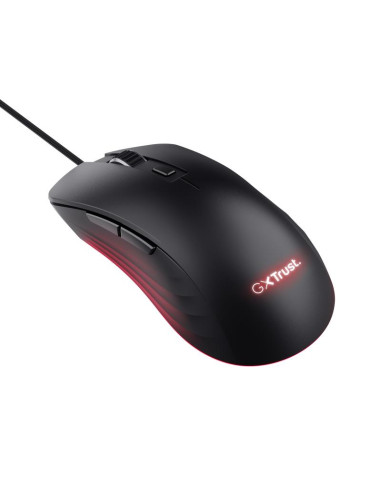 MOUSE USB OPTICAL GAMING/GXT924 YBAR+ BLACK 24890 TRUST