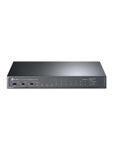 Switch, TP-LINK, TL-SL1311MP, 1x10Base-T / 100Base-TX, PoE+ ports 8, 124 Watts, TL-SL1311MP