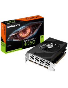 Graphics Card, GIGABYTE, NVIDIA GeForce RTX 4060, 8 GB, GDDR6, 128 bit, PCIE 4.0 16x, Dual Slot Fansink, 2xHDMI, 2xDisplayPort,