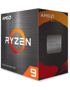 CPU, AMD, Desktop, Ryzen 9, 5900X, Vermeer, 3700 MHz, Cores 12, 64MB, Socket SAM4, 105 Watts, BOX, 100-100000061WOF