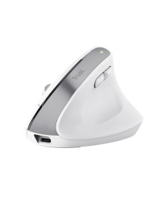 MOUSE USB OPTICAL WRL BAYO+/ERGONOMIC WHT 25399 TRUST