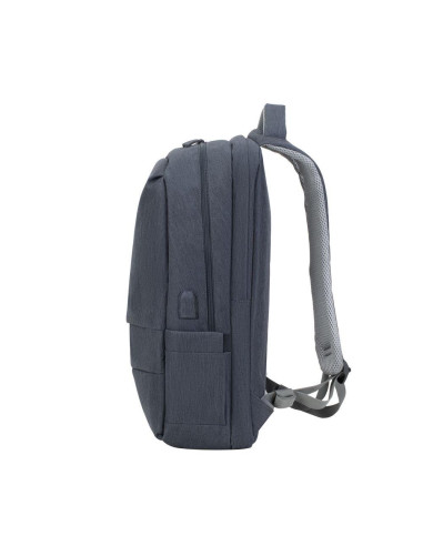 NB BACKPACK ANTI-THEFT 17.3"/7567 DARK GREY RIVACASE