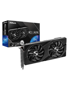 Graphics Card, ASROCK, Intel Arc A770, 16 GB, GDDR6, 256 bit, PCIE 4.0 16x, GPU 2150 MHz, 1xHDMI, 3xDisplayPort, A770CL16GO