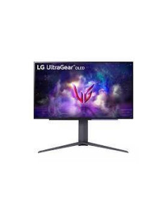 Monitor, LG, 27GS95QE-B, 26.5", Gaming, Panel OLED, 2560x1440, 16:9, 240Hz, 0.03 ms, Swivel, Pivot, Height adjustable, Tilt, 27