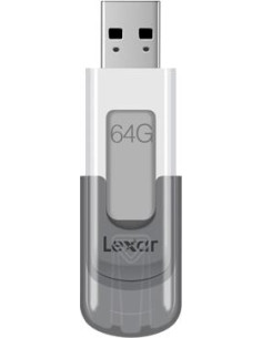 MEMORY DRIVE FLASH USB3 64GB/V100 LJDV100-64GABGY LEXAR