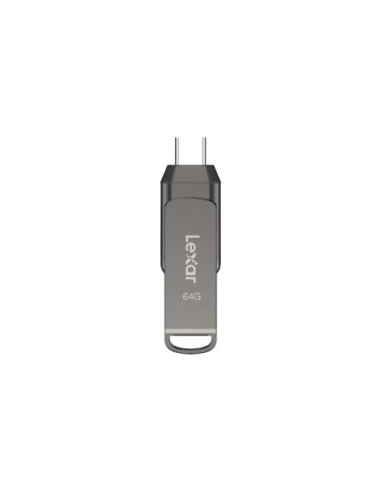 MEMORY DRIVE FLASH USB3.1 64GB/D400 LJDD400064G-BNQNG LEXAR