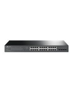 Switch, TP-LINK, Omada, TL-SG2428P, Type L2+, 24x10Base-T / 100Base-TX / 1000Base-T, 4xSFP, PoE+ ports 24, 250 Watts, TL-SG2428