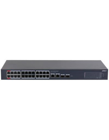 Switch, DAHUA, CS4228-24GT-375, Type L2, Desktop/pedestal, Rack, 375 Watts, DH-CS4228-24GT-375