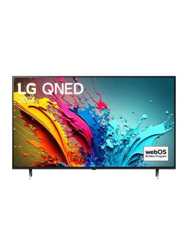 TV Set, LG, 65", 4K/Smart, 3840x2160, Wireless LAN, Bluetooth, webOS, 65QNED86T3A