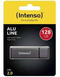 MEMORY DRIVE FLASH USB2 128GB/ANTHRACITE 3521495 INTENSO