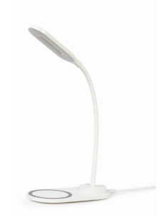 MOBILE CHARGER WRL DESK LAMP/WHT TA-WPC10-LED-01-W GEMBIRD