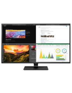 LCD Monitor, LG, 43UN700P-B, 43", 4K, Panel IPS, 3840x2160, 16:9, 60Hz, Matte, 8 ms, Speakers, Colour Black, 43UN700P-B