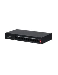 Switch, DAHUA, PFS3010-8ET-65, 10, PoE ports 8, 65 Watts, DH-PFS3010-8ET-65