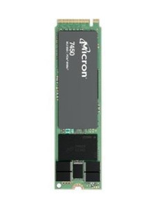 SSD, MICRON, 7450 PRO, 960GB, M.2, NVMe, 3D NAND, Write speed 1400 MBytes/sec, Read speed 5000 MBytes/sec, TBW 1700 TB, MTBF 20