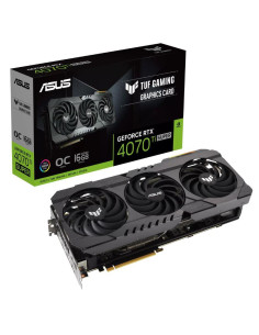 Graphics Card, ASUS, NVIDIA GeForce RTX 4070 Ti SUPER, 16 GB, GDDR6X, 256 bit, PCIE 4.0 16x, Triple slot Fansink, 2xHDMI, 3xDis