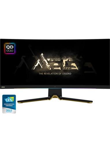 Monitor, MSI, MEG 342C QD-OLED, 34.18", Gaming/Curved/21 : 9, Panel QD-OLED, 3440x1440, 21:9, 175hz, Matte, 0.03 ms, Height adj