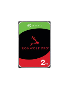 HDD, SEAGATE, IronWolf Pro, 2TB, SATA, 256 MB, 7200 rpm, 3,5", ST2000NT001