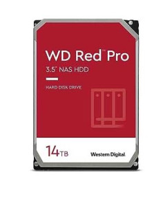 HDD, WESTERN DIGITAL, Red Pro, 14TB, SATA, 512 MB, 7200 rpm, 3,5", WD142KFGX