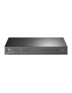 Switch, TP-LINK, Omada, TL-SG2008P, Type L2+, Desktop/pedestal, 8x10Base-T / 100Base-TX / 1000Base-T, PoE+ ports 4, 62 Watts, T