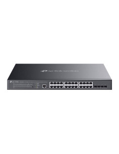 Switch, TP-LINK, Omada, SG3428XMPP, Rack, 24x10Base-T / 100Base-TX / 1000Base-T, 4xSFP+, 1xConsole, 1, PoE+ ports 16, 500 Watts