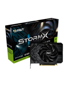 Graphics Card, PALIT, NVIDIA GeForce RTX 4060 Ti, 8 GB, GDDR6, 128 bit, PCIE 4.0 16x, GPU 2310 MHz, Dual Slot Fansink, 1xHDMI, 