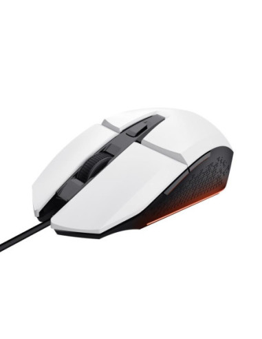 MOUSE USB OPTICAL GAMING WHITE/GXT 109W FELOX 25066 TRUST