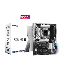 Mainboard, ASROCK, Intel B760 Express, LGA1700, ATX, Memory DDR5, Memory slots 4, 1xPCI-Express 3.0 1x, 1xPCI-Express 3.0 16x, 