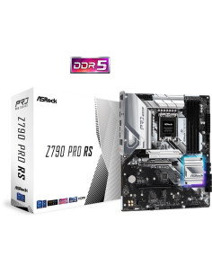 Mainboard, ASROCK, Intel Z790, LGA1700, ATX, Memory DDR5, Memory slots 4, 2xPCI-Express 3.0 1x, 1xPCI-Express 4.0 16x, 1xPCI-Ex