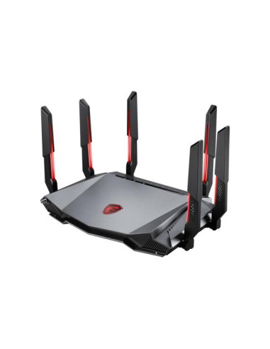 Wireless Router, MSI, Wireless Router, 6600 Mbps, IEEE 802.11a, IEEE 802.11b, IEEE 802.11g, IEEE 802.11n, IEEE 802.11ac, IEEE 8