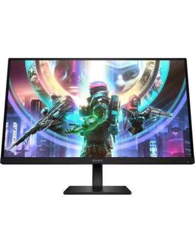 LCD Monitor, HP, 780J4E9, 27", Gaming, Panel IPS, 2560x1440, 16:9, 240 Hz, Matte, Speakers, Tilt, Colour Black, 780J4E9