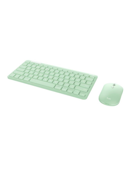 KEYBOARD +MOUSE WRL LYRA/GREEN 24942 TRUST