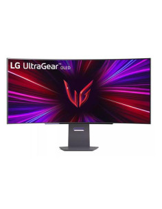 Monitor, LG, 45GS95QE-B, 45", Gaming/Curved/21 : 9, Panel OLED, 3440x1440, 21:9, 240Hz, 0.03 ms, Swivel, Height adjustable, Til