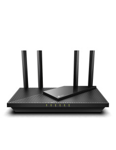 Wireless Router, TP-LINK, Wireless Router, 3000 Mbps, Wi-Fi 6, USB 3.0, 1 WAN, 4x10/100/1000M, Number of antennas 4, ARCHERAX55