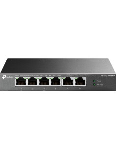 Switch, TP-LINK, TL-SG1006PP, Desktop/pedestal, 6x10Base-T / 100Base-TX / 1000Base-T, PoE+ ports 4, TL-SG1006PP