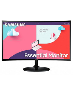 LCD Monitor, SAMSUNG, S27C362EAU, 27", Curved, Panel VA, 1920x1080, 16:9, 75 Hz, Matte, 4 ms, Tilt, Colour Black, LS27C362EAUXE